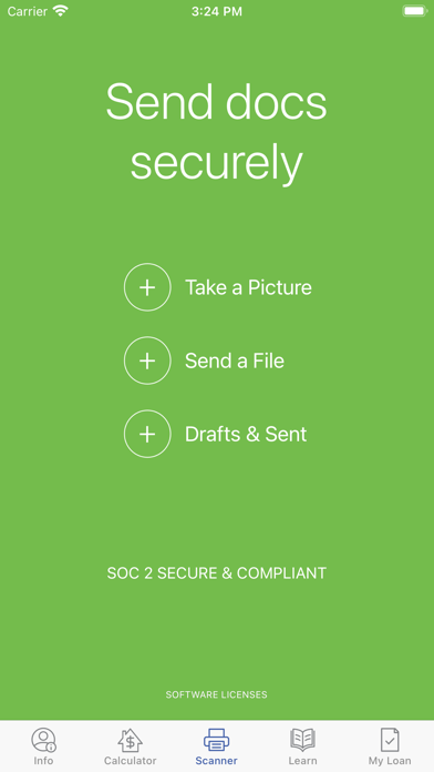 Cabrales Mortgage Screenshot
