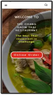 chang gaow thai food iphone screenshot 1