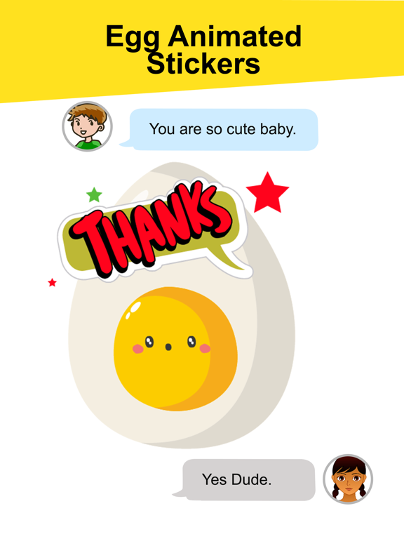 Screenshot #5 pour Animated Egg Friends
