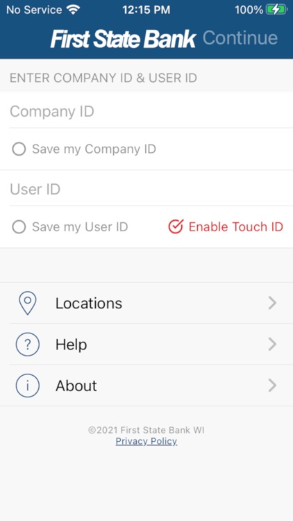 First State Business eBanking
