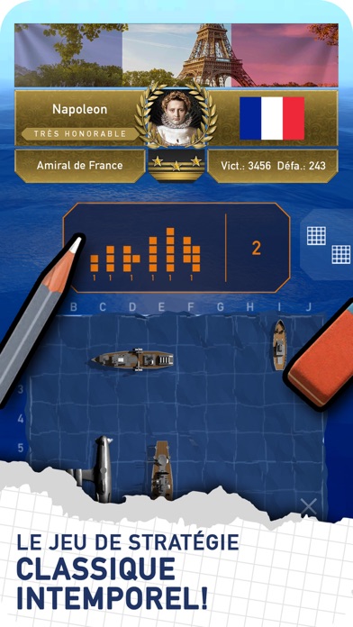 Screenshot #1 pour Fleet Battle : Bataille Naval