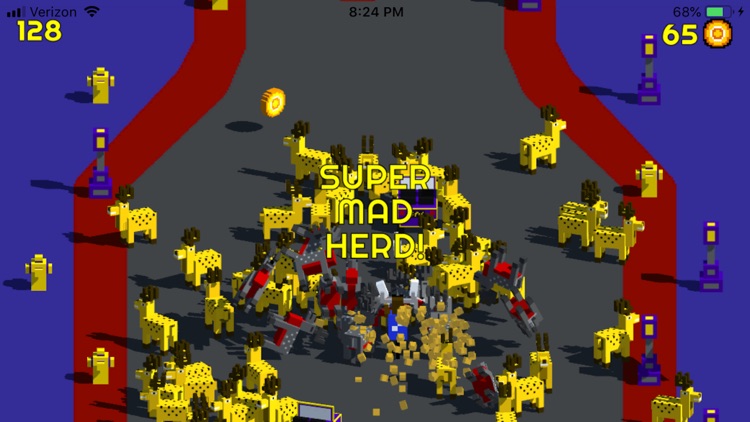 Super Mad Cow 2: Road Rage screenshot-4