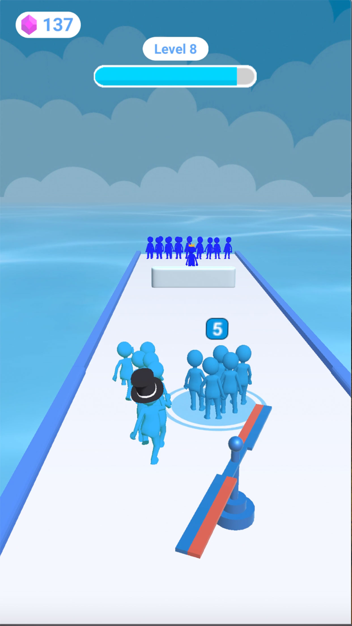 Castle Raid 3D Muscle Race