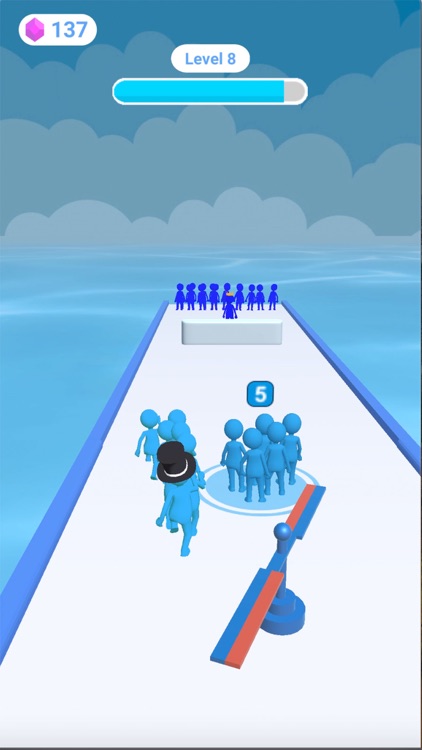 Castle Raid 3D: Muscle Race screenshot-4