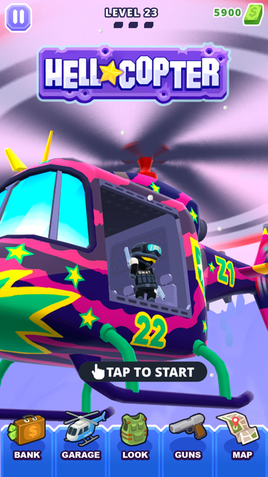 screenshot of HellCopter 7