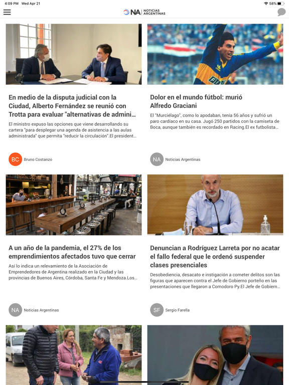 Screenshot #6 pour NA - Noticias Argentinas