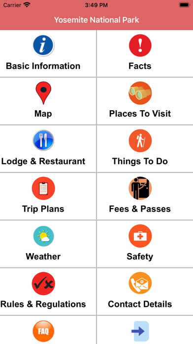 Yosemite-National-Park Screenshot