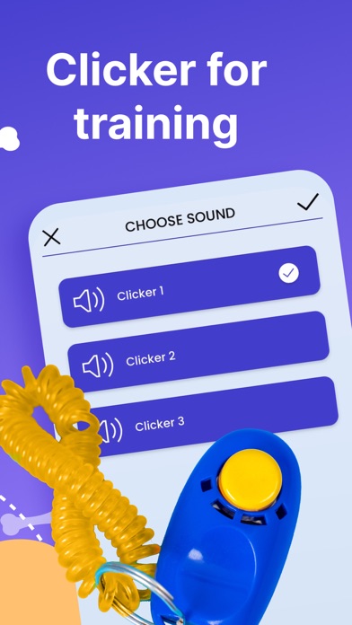 Dog whistle - pet auto clickerのおすすめ画像3