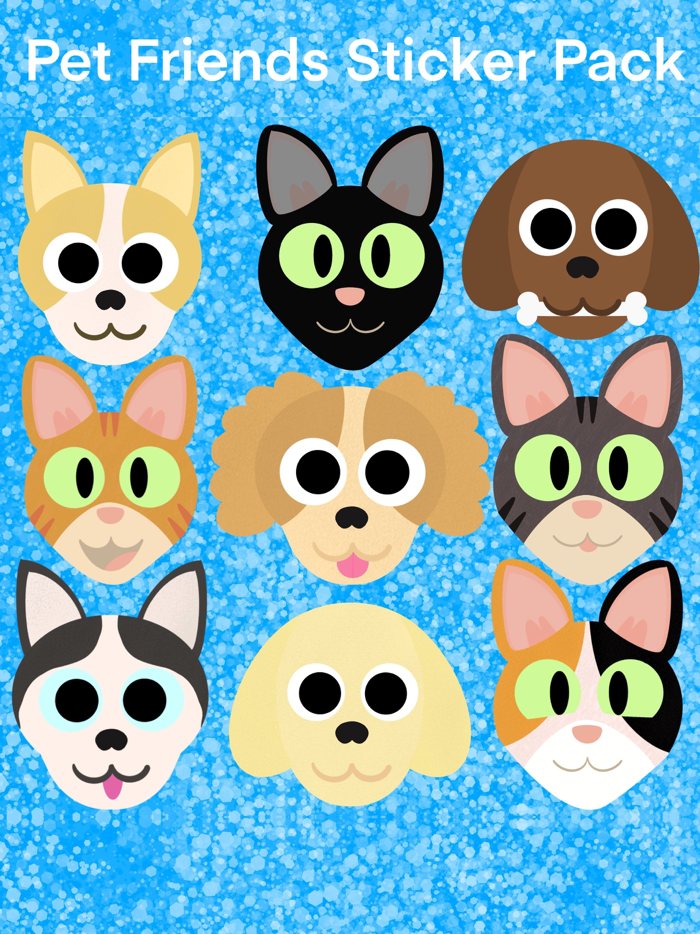 Pet Friends Sticker Pack