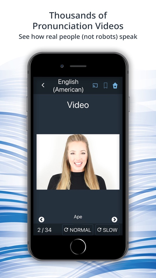#1. Bluebird: Learn US English (iOS) 由: Pronunciator LLC