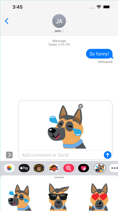 German Shepherd Faces Screenshot