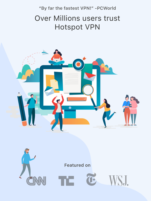 Screenshot #1 for Hotspot VPN - Secure Proxy