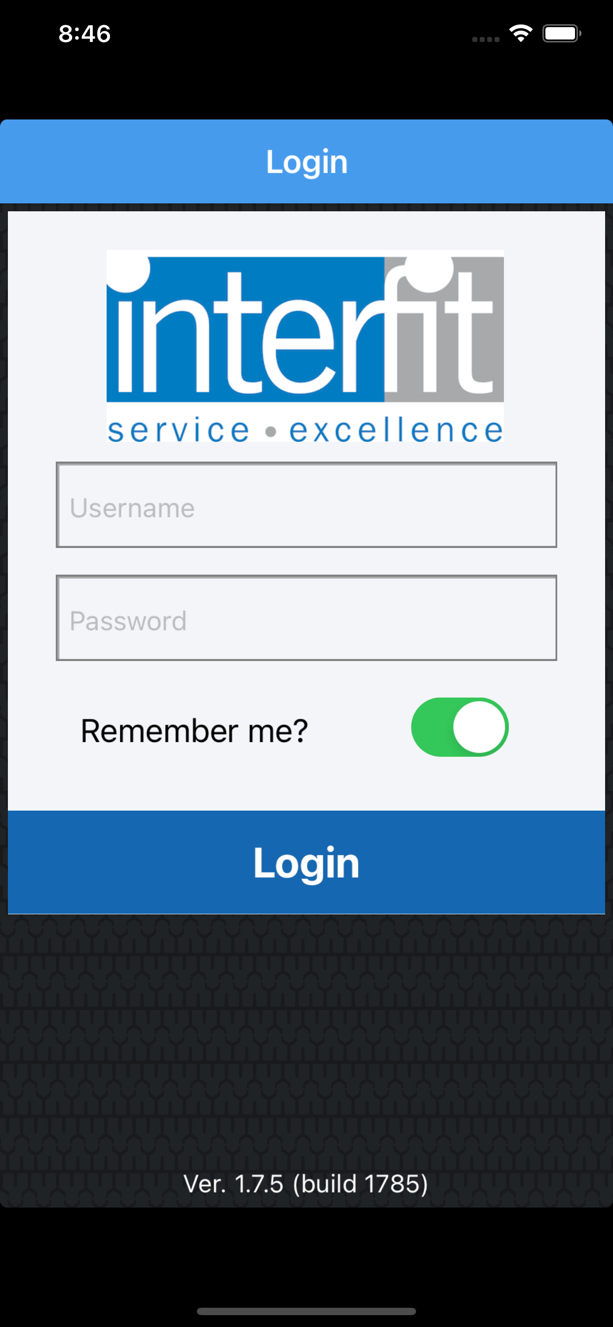 Interfit Service App