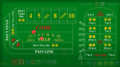 Craps Deluxe screenshot1