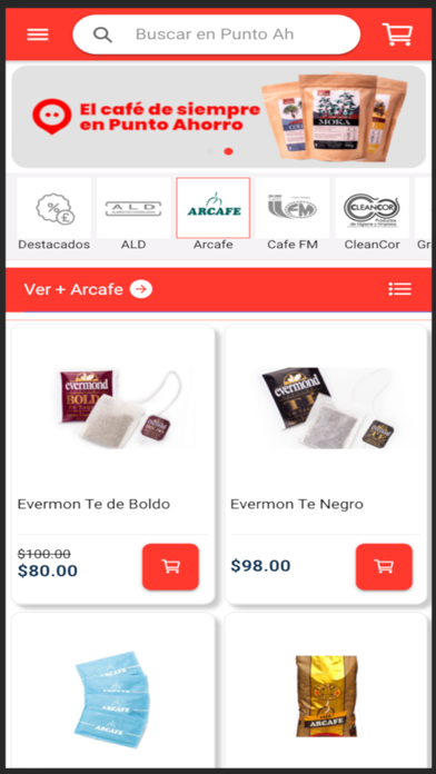 Punto Ahorro Screenshot