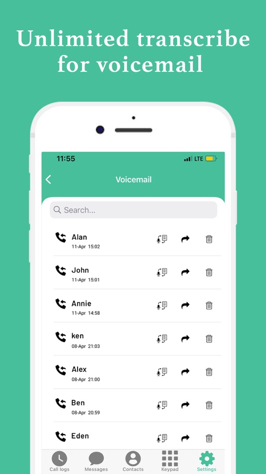 #5. 2nd Line, Second Phone Numbers (iOS) Podle: Dengke Li