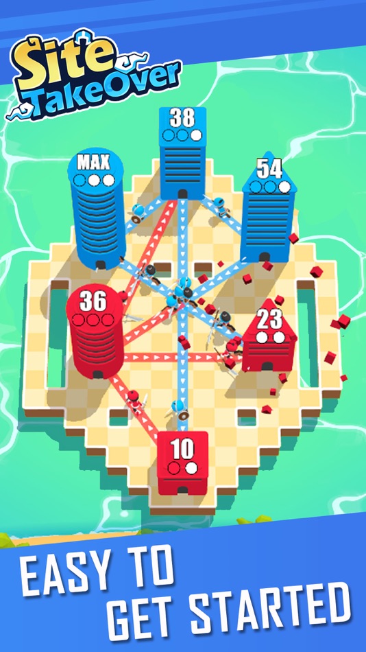 #1. Site Takeover-strategy io game (iOS) 由: HONG KONG YOULOFT TECHNOLOGY LIMITED