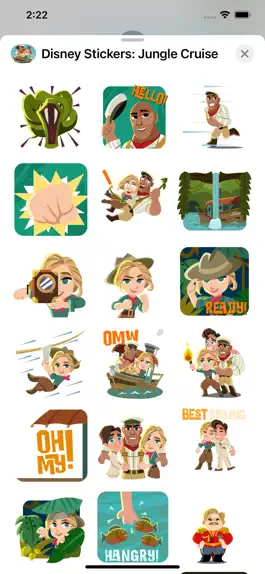 Game screenshot Jungle Cruise Stickers apk