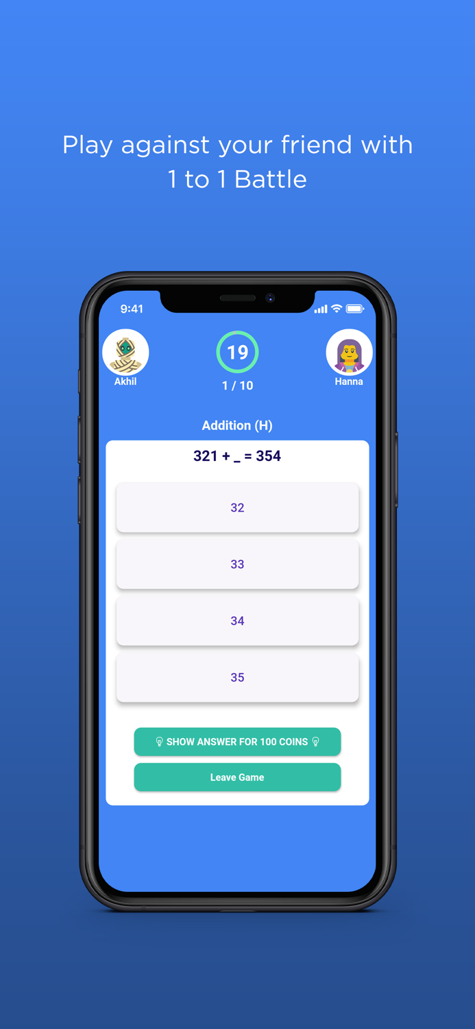 Mathmax Maths Skill Game