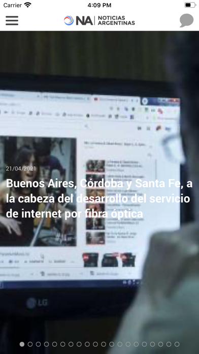 NA - Noticias Argentinas Screenshot