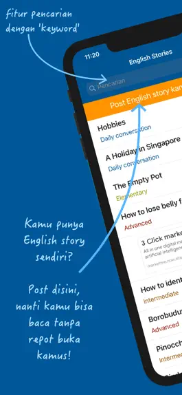 Game screenshot RETaS Read English Tanpa Kamus mod apk