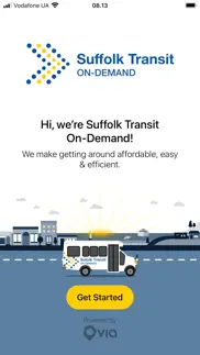 suffolk transit on-demand iphone screenshot 1