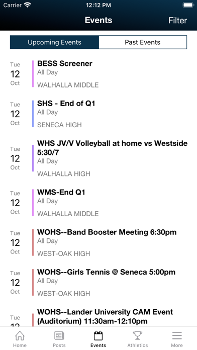 Oconee County Schools SC Screenshot