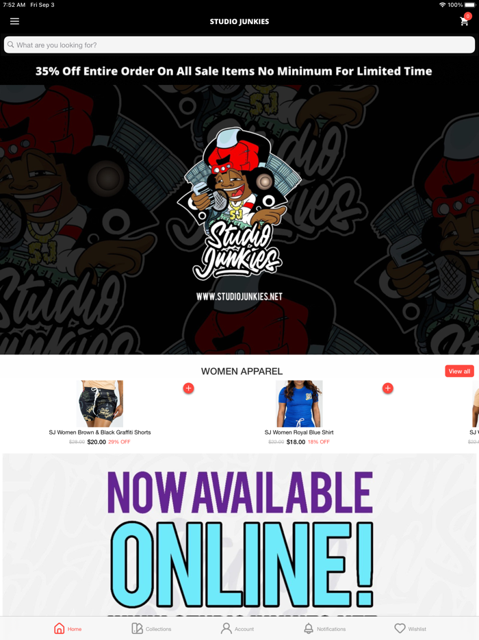 Studio Junkies Mobile Shopping