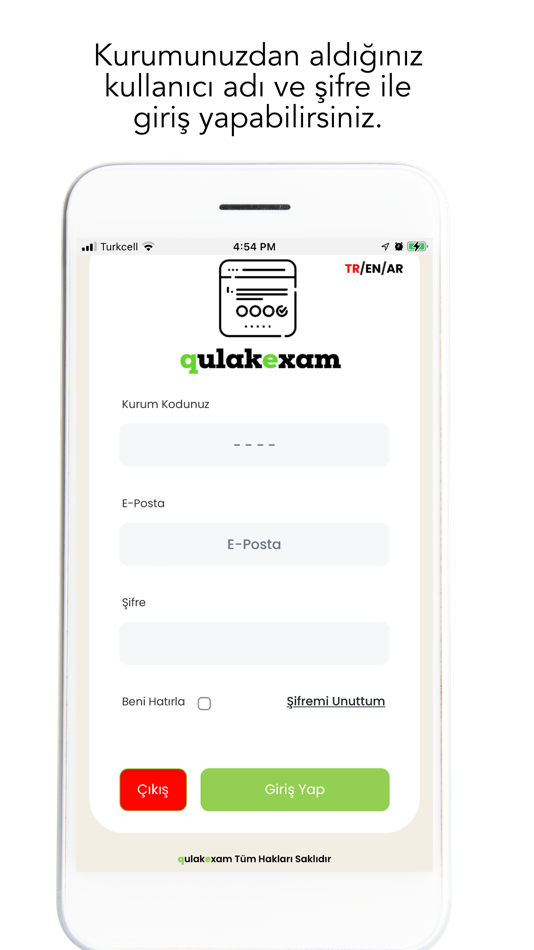 #1. qulakexam (macOS) Von: KC TEK ARGE BILISIM VE ENERJI SANAYI VE TICARET LIMITED SIRKETI