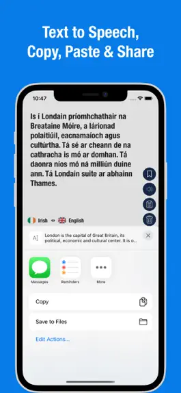 Game screenshot English to Irish Translator. apk