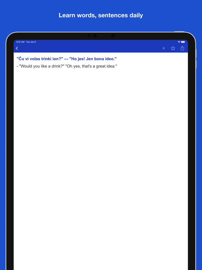 Esperanto Language Dictionary