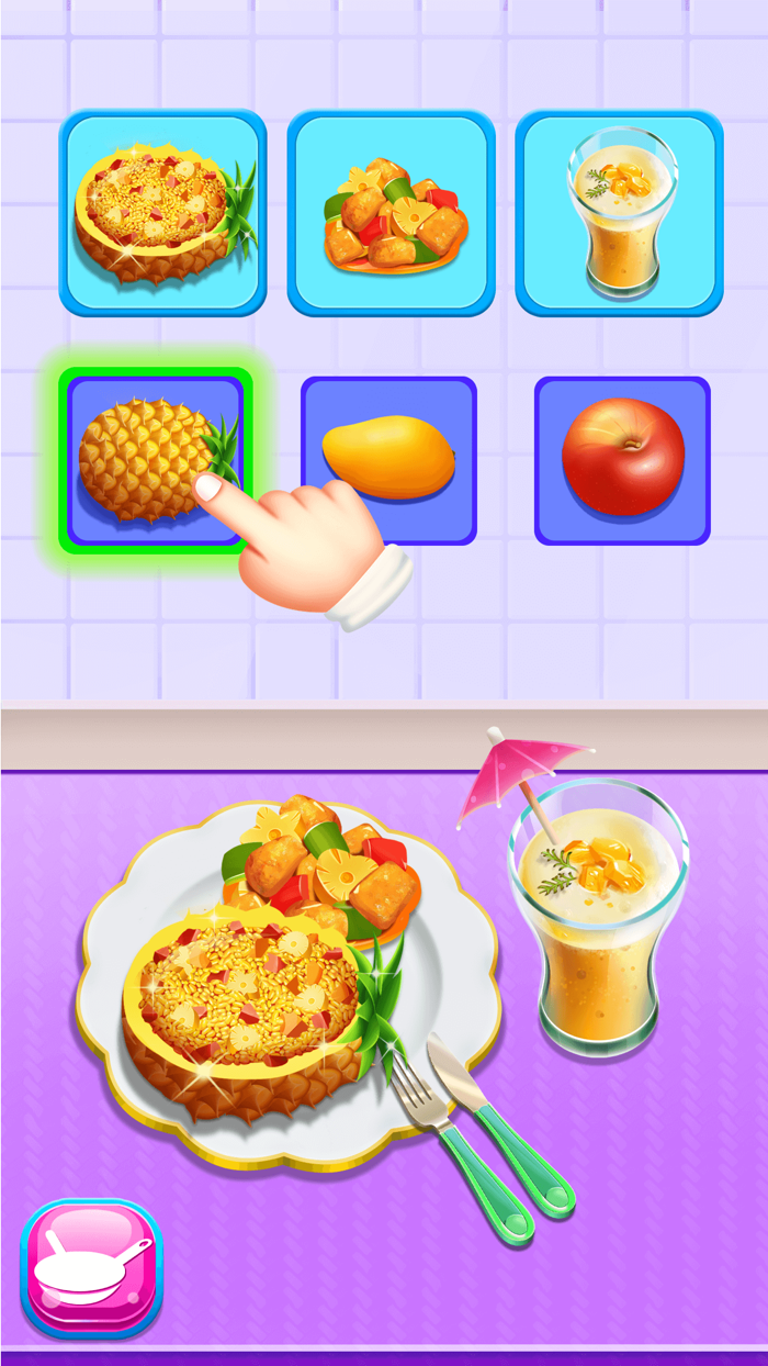 Make Fruit Food - cooking game
