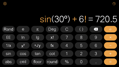 Screenshot #3 pour Calculator-Basic & Scientific