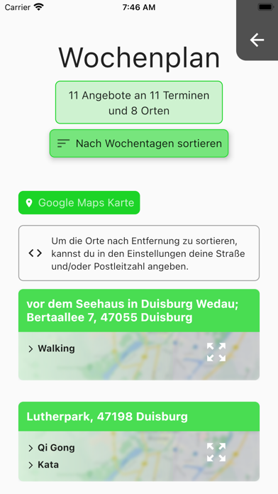 Sport im Park - Duisburg Screenshot