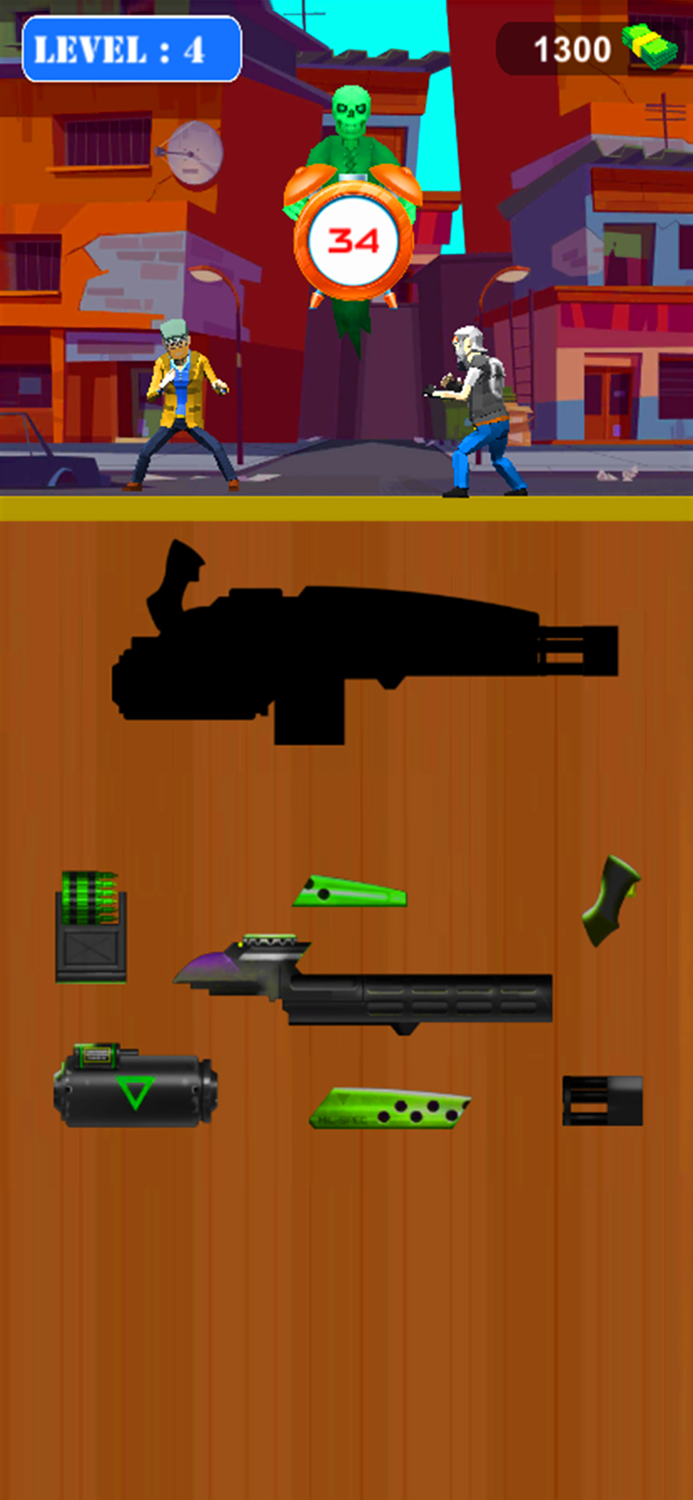 Puzzle Gun  Shoot Em