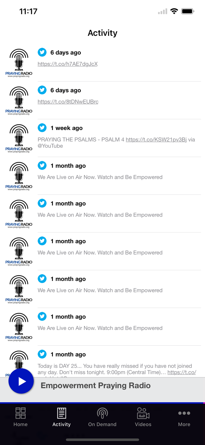 Empowerment Praying Radio