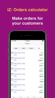 iz: orders calculator iphone screenshot 1