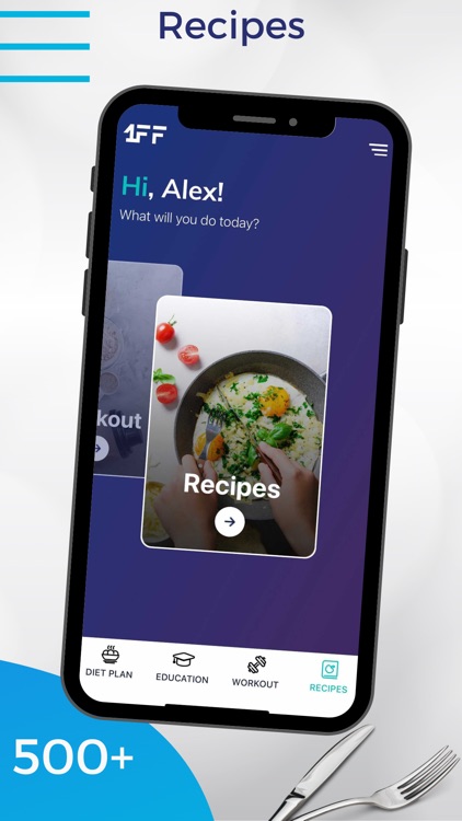 1FF: Meal Plans & Workouts screenshot-4