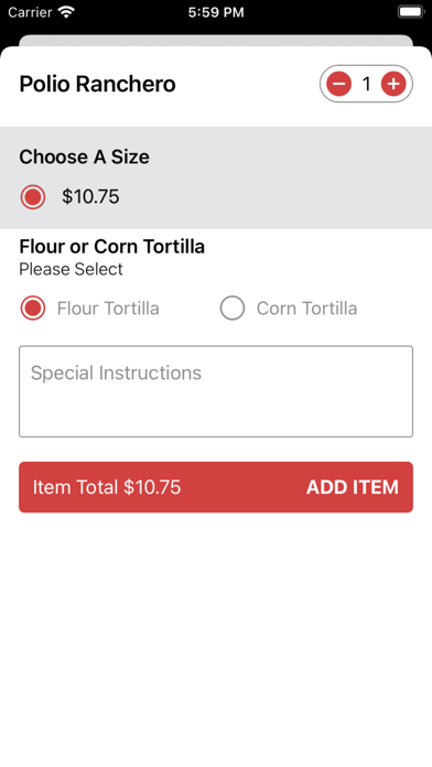 Mi Pueblo - Mexican Restauran Screenshot