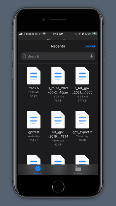GPX File Editor Screenshot