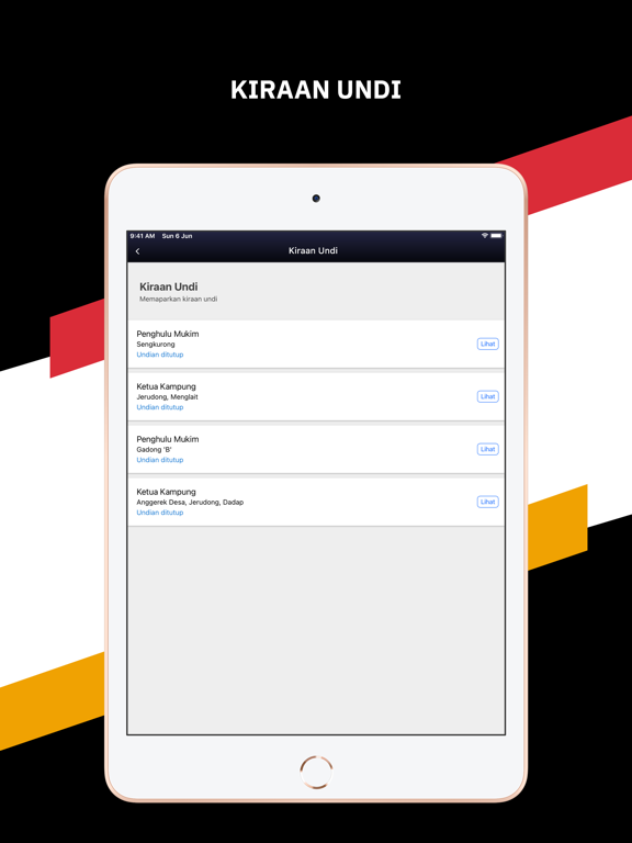 E-Undi PMKK iPad screenshot 5 - News app