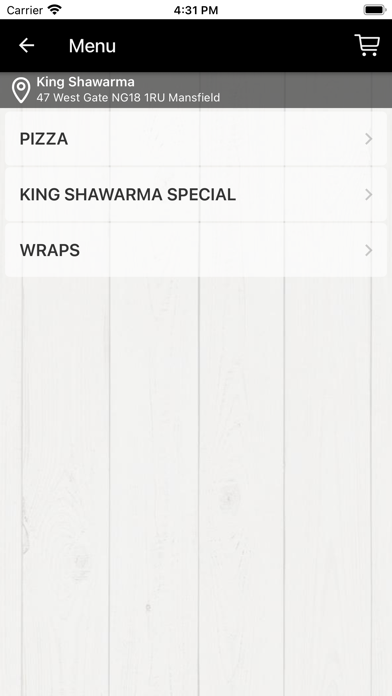 Screenshot #2 pour King Shawarma