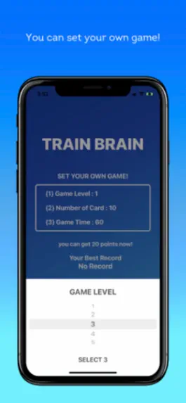 Game screenshot Train_Brain apk