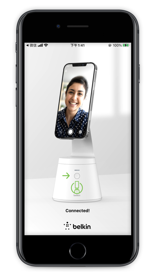 #3. Face Tracking Mount By Belkin (iOS) 由: ShenZhen Lenze Technology Co,.Ltd.
