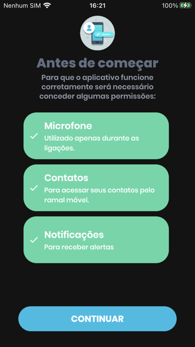 Leuco Softphone Screenshot