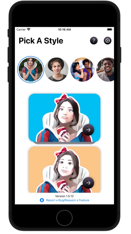 FayceOff- Toon Art Photo Story screenshot-0