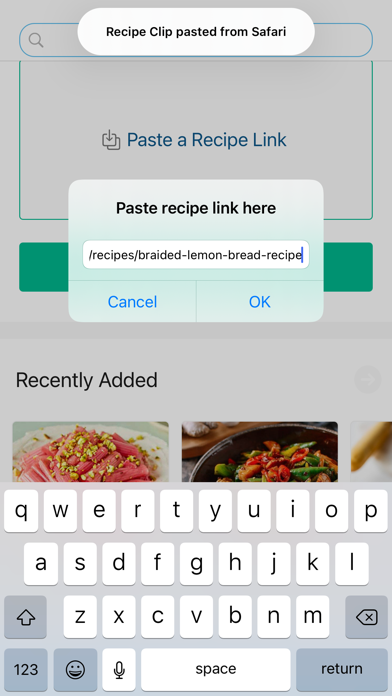 Recipe Clip Screenshot