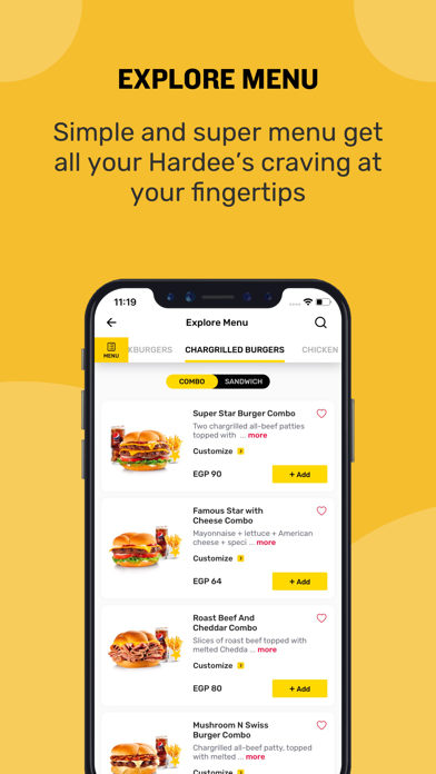 Hardee's Egypt Screenshot