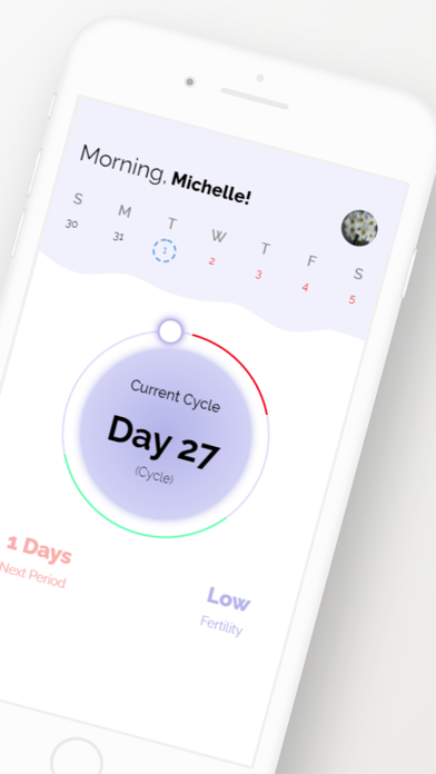 Women's Health Tracker Screenshot