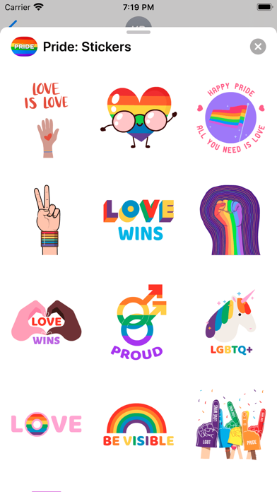 Pride: Stickers